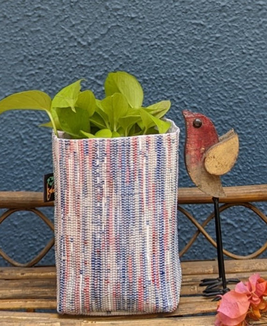 Upcycled Handwoven Grow Pot Medium (GPM0424-003) PS_W
