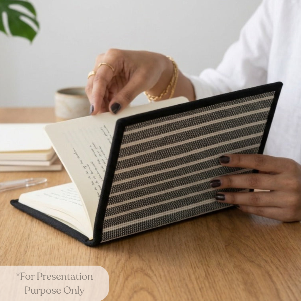 Upcycled Handcrafted Diary/Book Wrap (DBW0626-021)