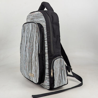 Upcycled Handcrafted Commuter Backpack (CBP0626-003) PS_W