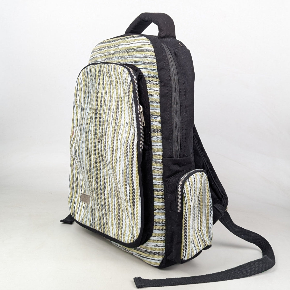 Upcycled Handcrafted Commuter Backpack (CBP0626-008) PS_W
