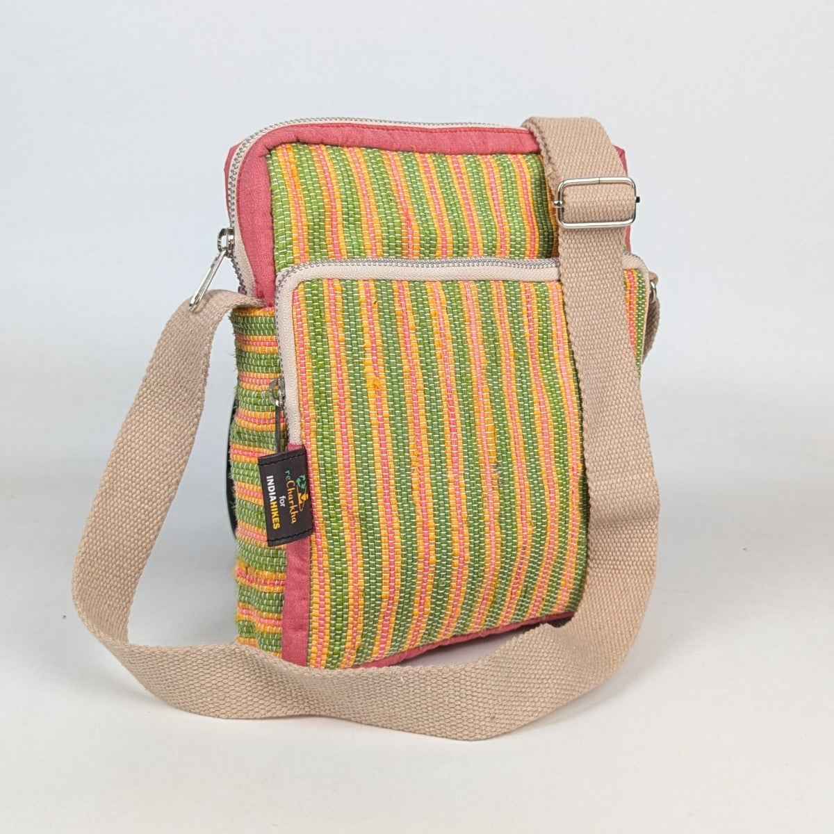Upcycled Handcrafted Cross Body Sling (CBS0326-007)