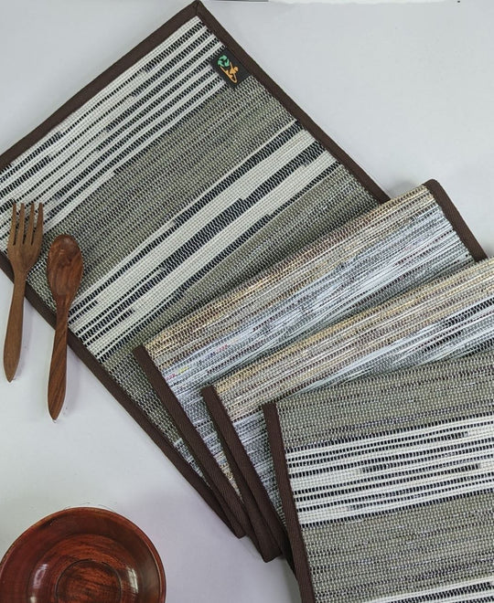 Upcycled Handwoven Table runner (TR0424-005)