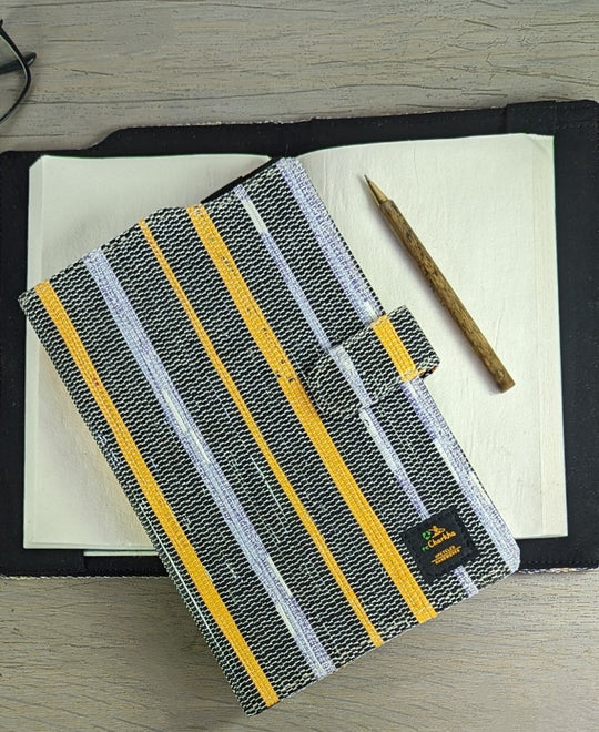 Upcycled Handwoven Executive Diary Cover (EDC0424-005) PS_W
