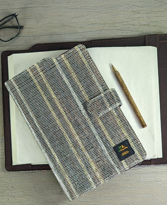 Upcycled Handwoven Executive Diary Cover (EDC0424-004) PS_W