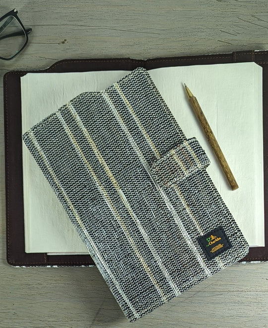 Upcycled Handwoven Executive Diary Cover (EDC0424-017) PS_W