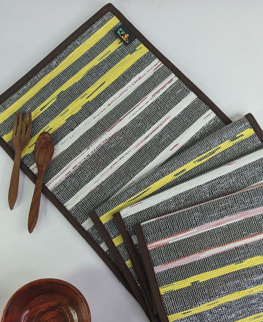 Upcycled Handwoven Table runner (TR0424-013)