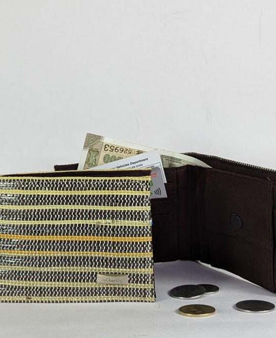 Upcycled Handwoven Wallet (W0424-014) PS_W