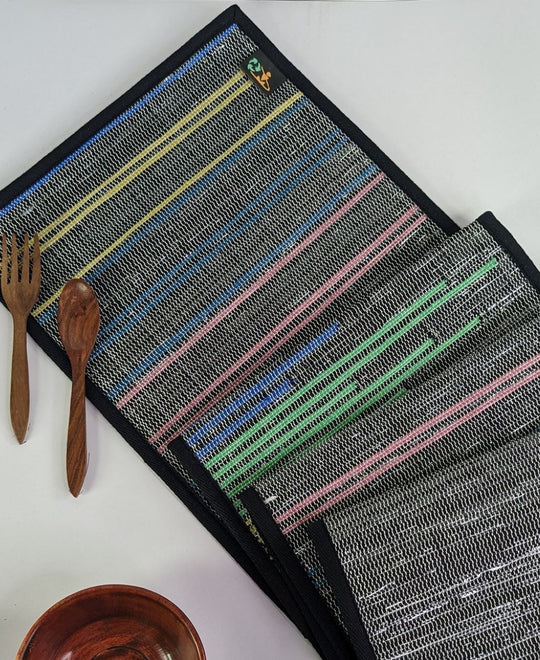 Upcycled Handwoven Table runner (TR0424-010)