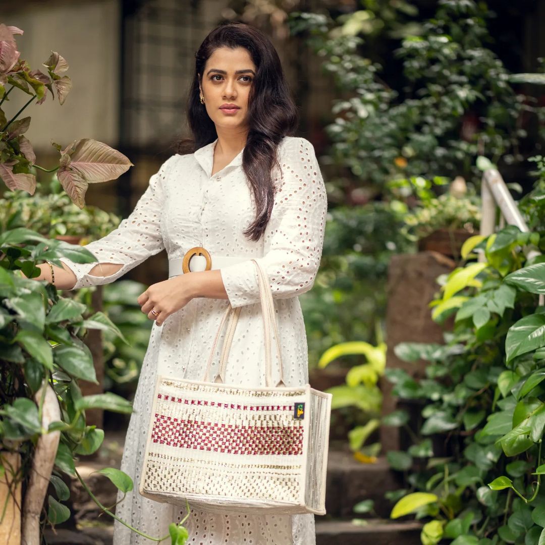 Girija Checks Bag GCB