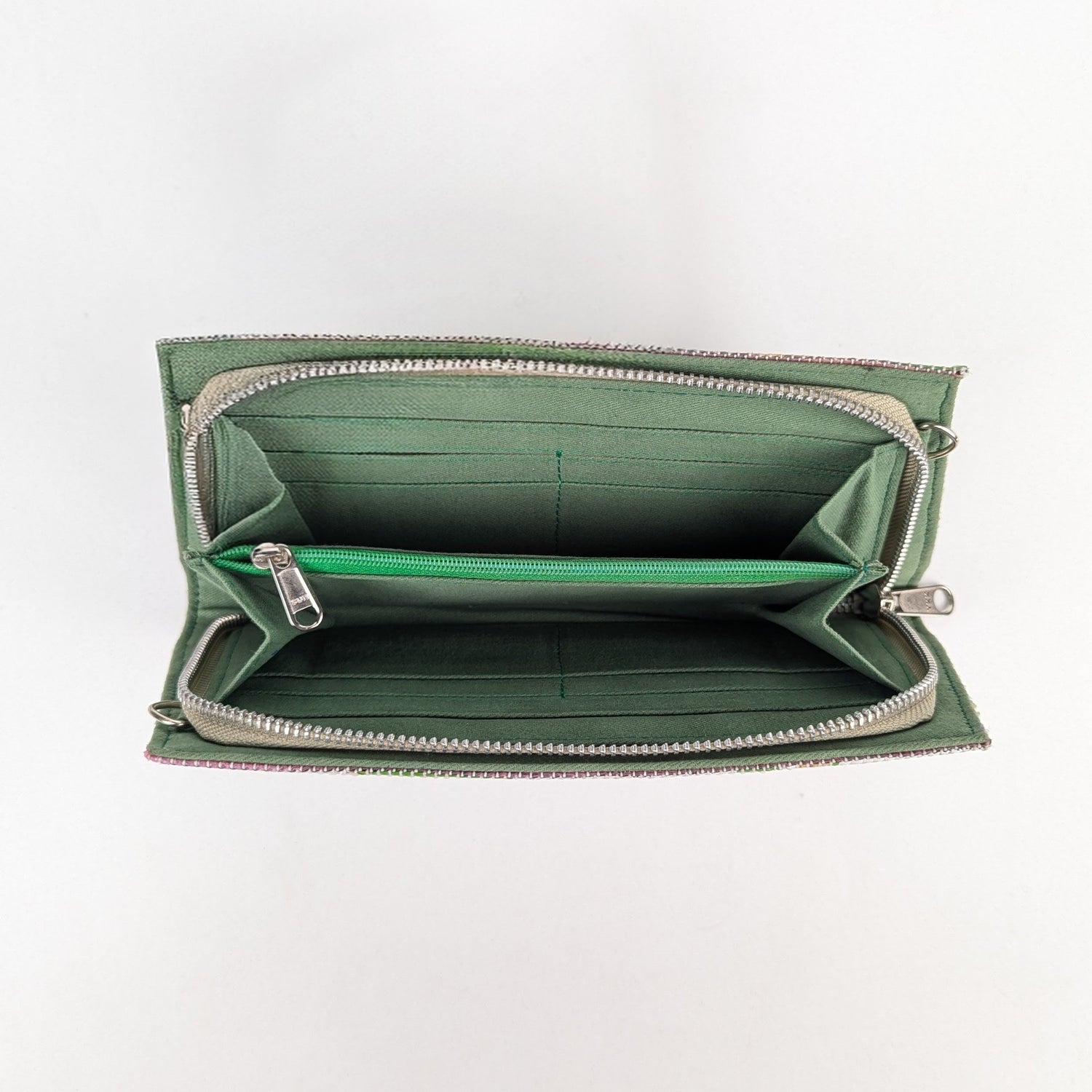 Upcycled Handcrafted Trapeze Clutch (TC1225-001)