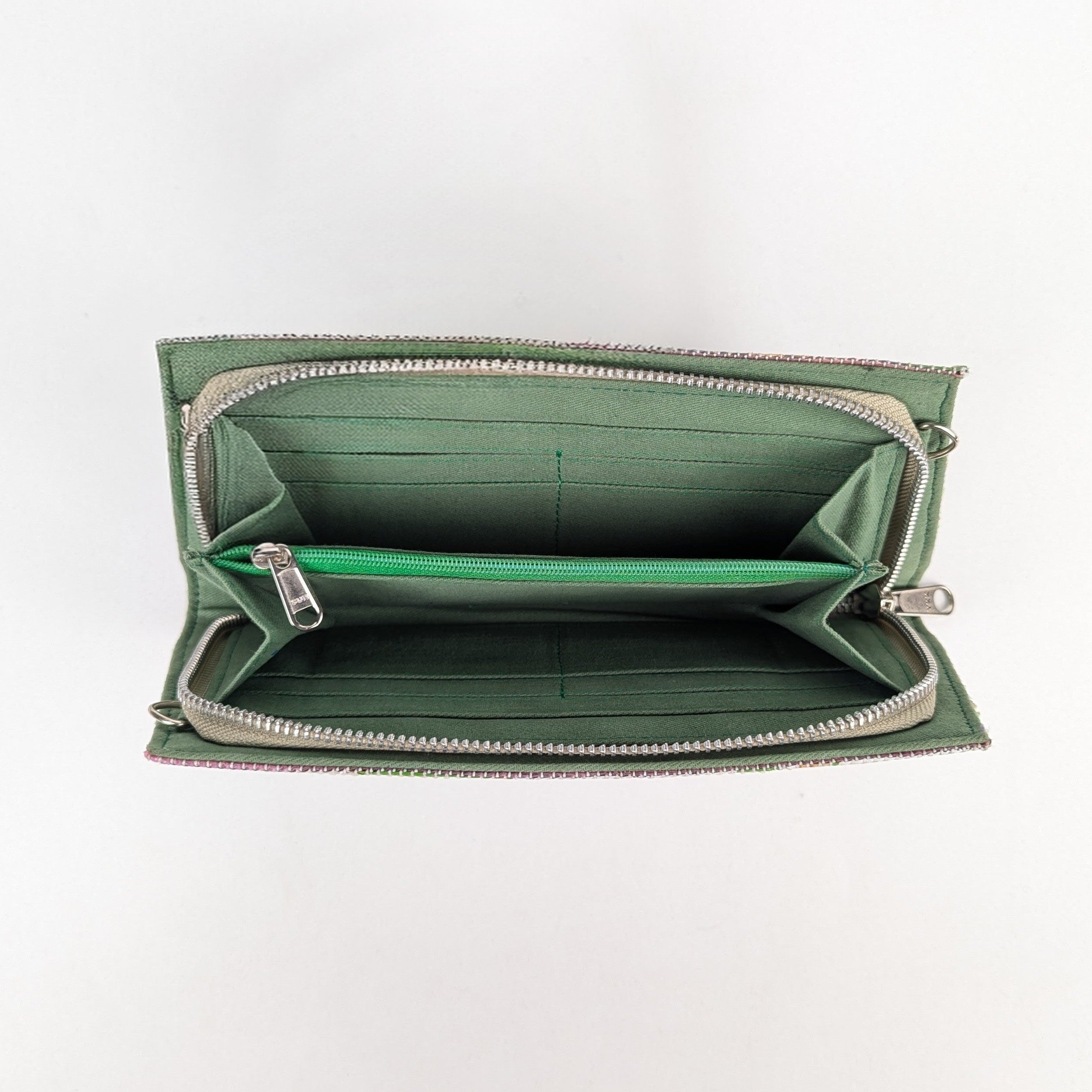 Upcycled Handcrafted Trapeze Clutch (TC1225-001)