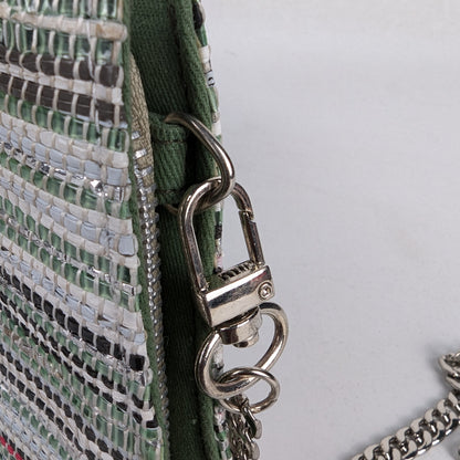 Upcycled Handcrafted Trapeze Clutch (TC1225-001)