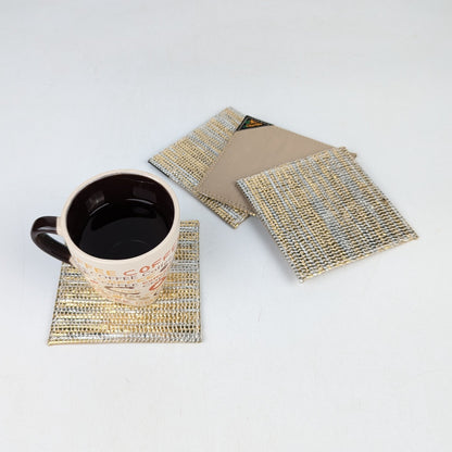 Upcycled Handcrafted Coaster (C0725-027) PS_W