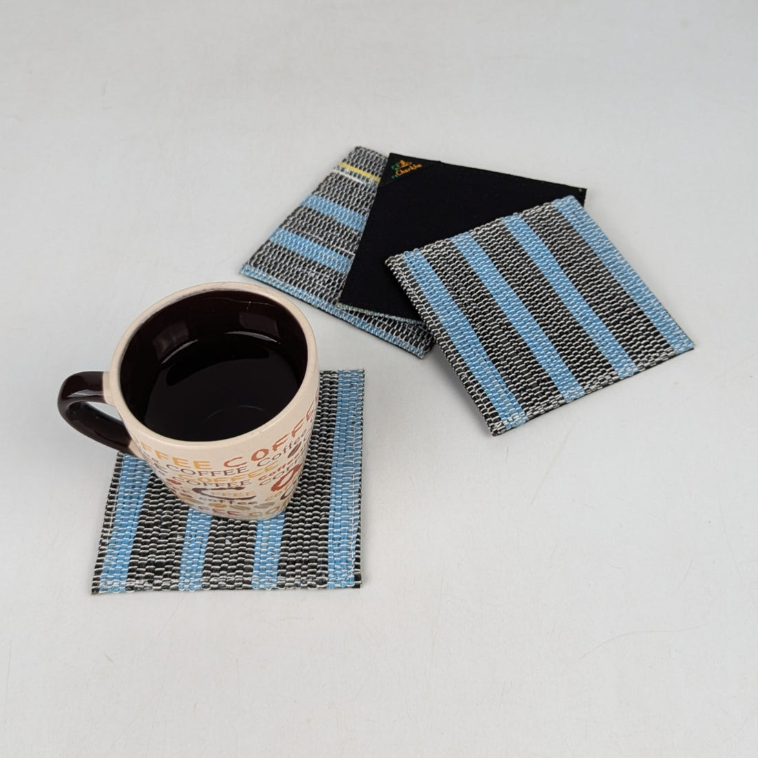 Upcycled Handcrafted Coaster (C0725-031) PS_W