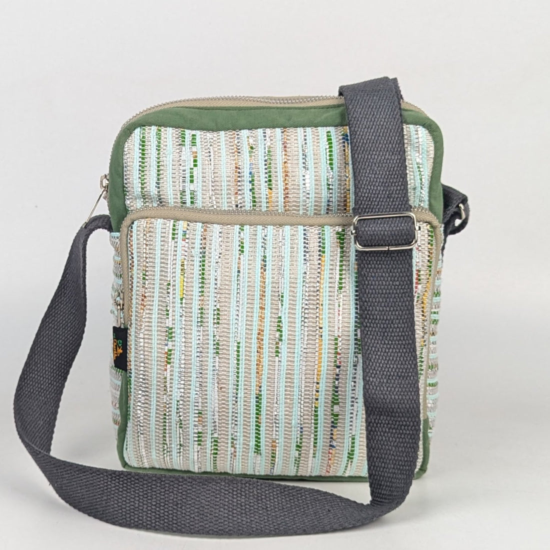 Upcycled Handcrafted Cross Body Sling (CBS0725-005) PS_W