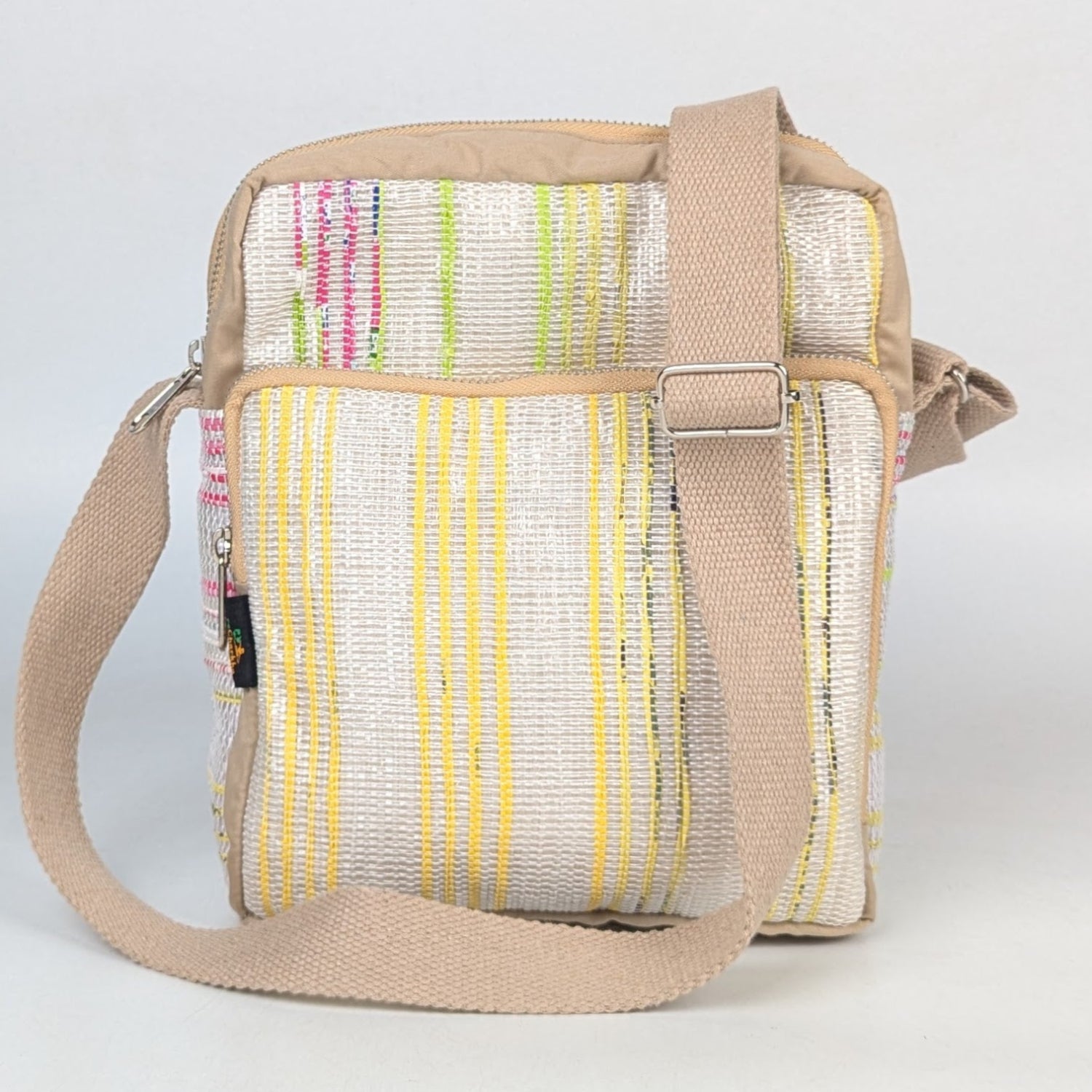 Upcycled Handcrafted Cross Body Sling (CBS0825-008) PS_W