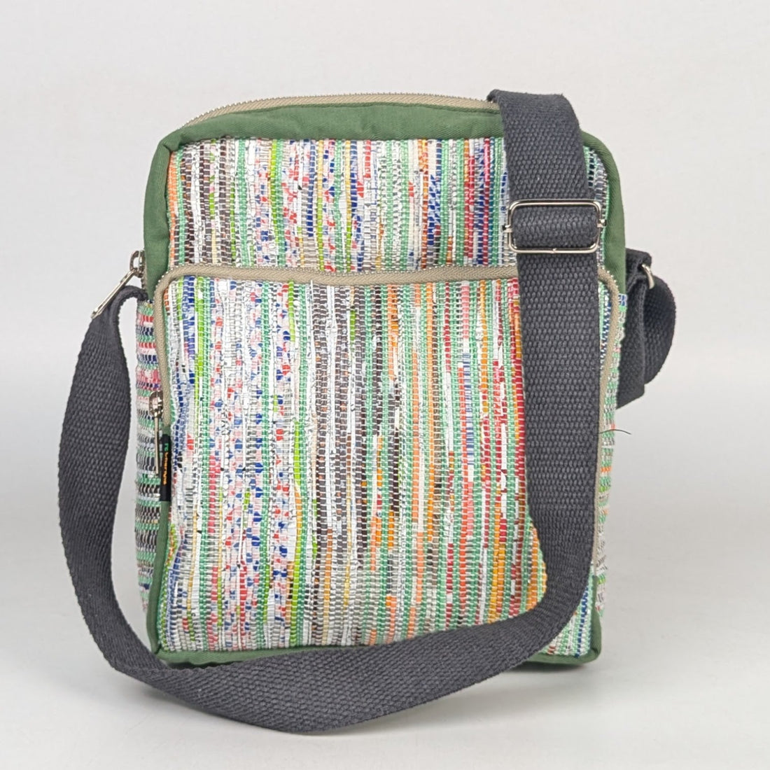 Upcycled Handcrafted Cross Body Sling (CBS0825-009) PS_W