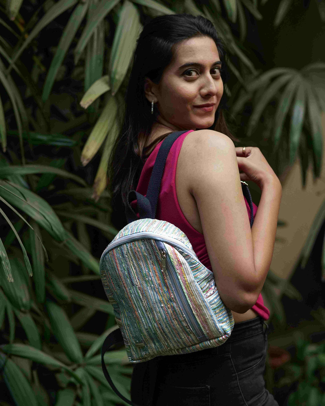 Upcycled Handcrafted Bug Pack (BPK0525-013) PS_W