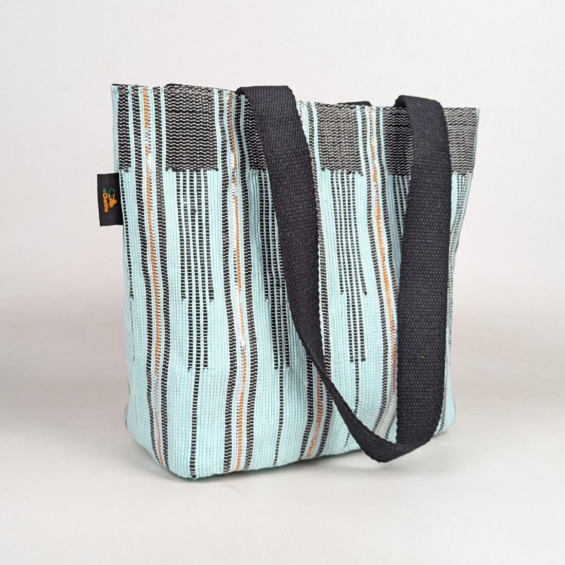 Upcycled Handcrafted Designer Shopper Tote (DST0226-001) PS_W