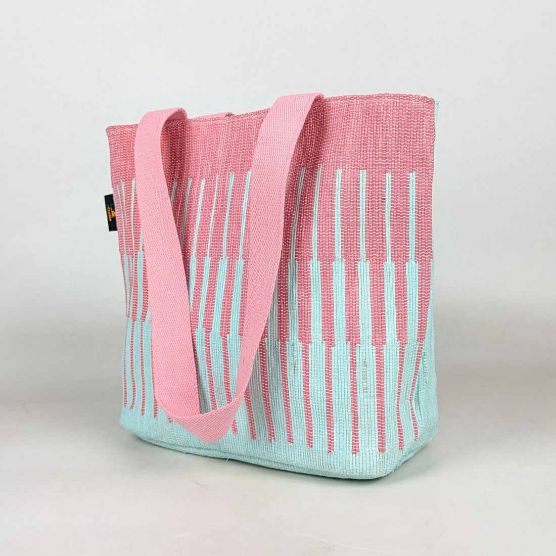 Upcycled Handcrafted Designer Shopper Tote (DST0326-004) PS_W