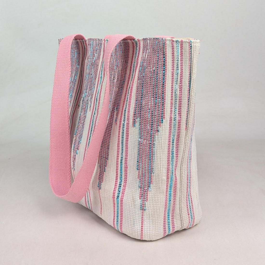 Upcycled Handcrafted Designer Shopper Tote (DST0626-008) PS_W
