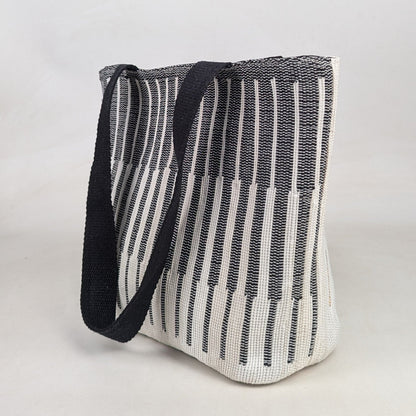 Upcycled Handcrafted Designer Shopper Tote (DST0626-010) PS_W