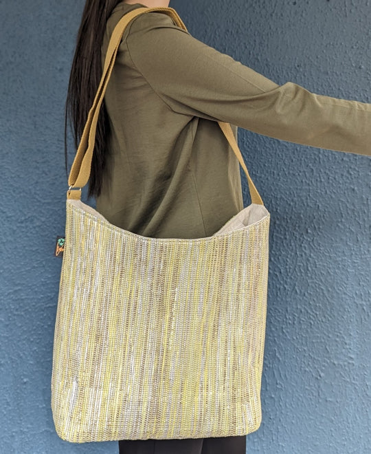 Upcycled Handwoven Eclipse Jhola Tote (EJ0324-106) MS_W