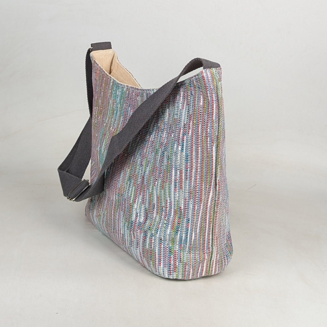 Upcycled Handcrafted Eclipse Jhola Tote (EJ0526-001) PS_W