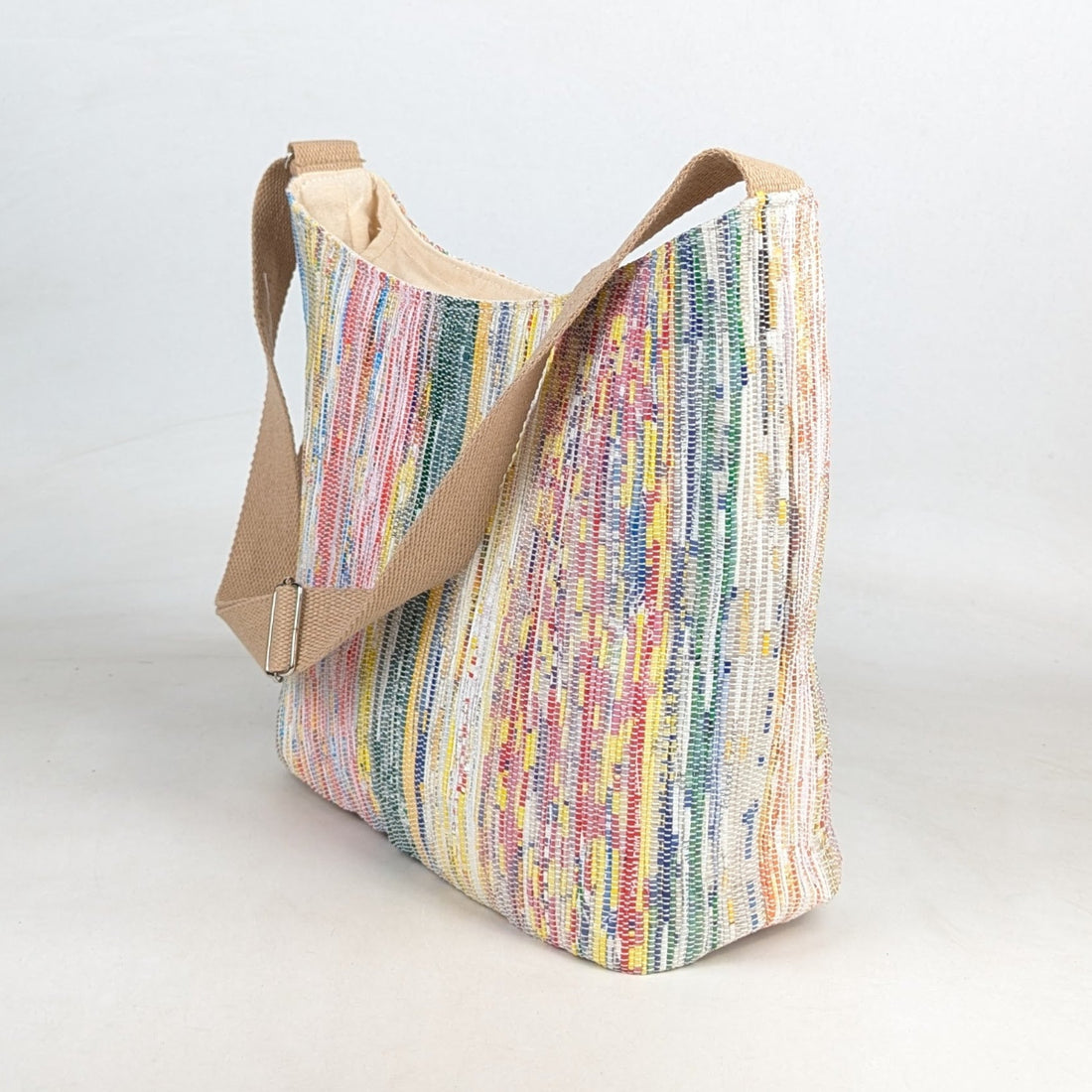 Upcycled Handcrafted Eclipse Jhola Tote (EJ0526-009) PS_W