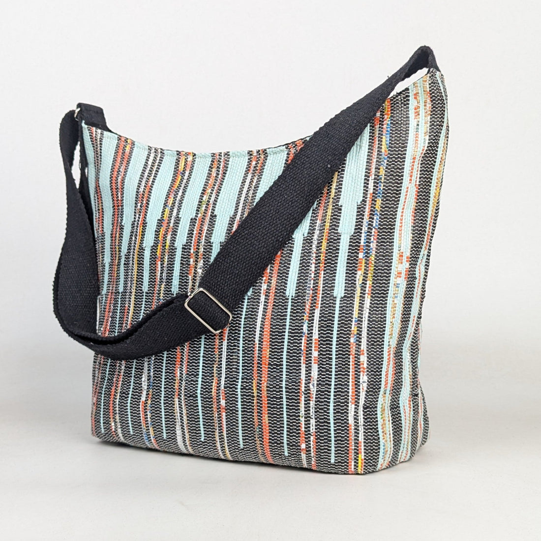 Upcycled Handcrafted Designer Eclipse Jhola Tote (EJD0126-001) PS_W