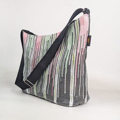 Upcycled Handcrafted Designer Eclipse Jhola Tote (EJD0226-001) PS_W