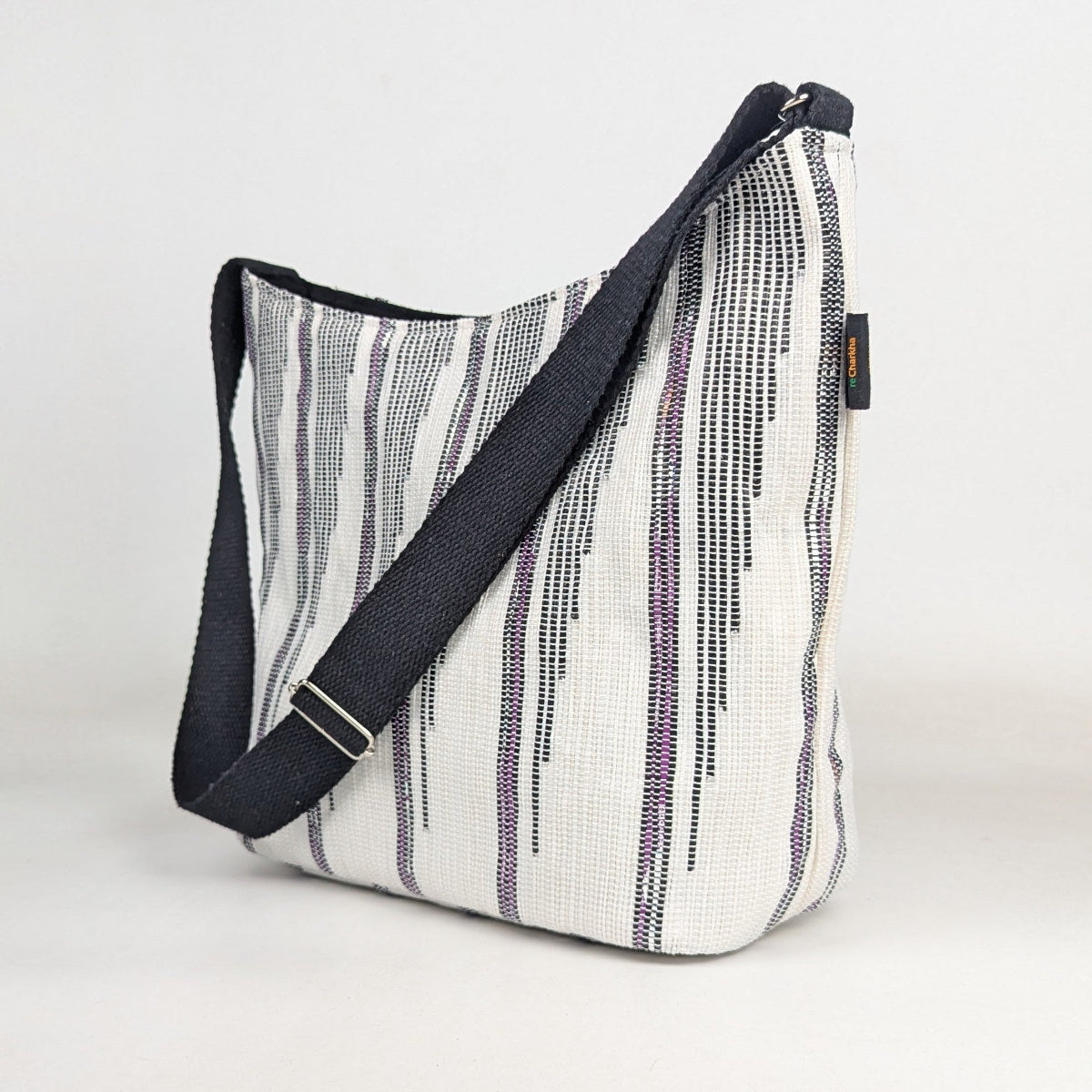 Upcycled Handcrafted Designer Eclipse Jhola Tote (EJD0226-003) PS_W