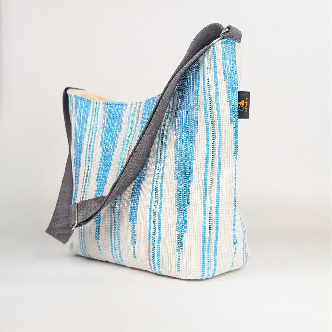 Upcycled Handcrafted Designer Eclipse Jhola Tote (EJD0226-006) PS_W