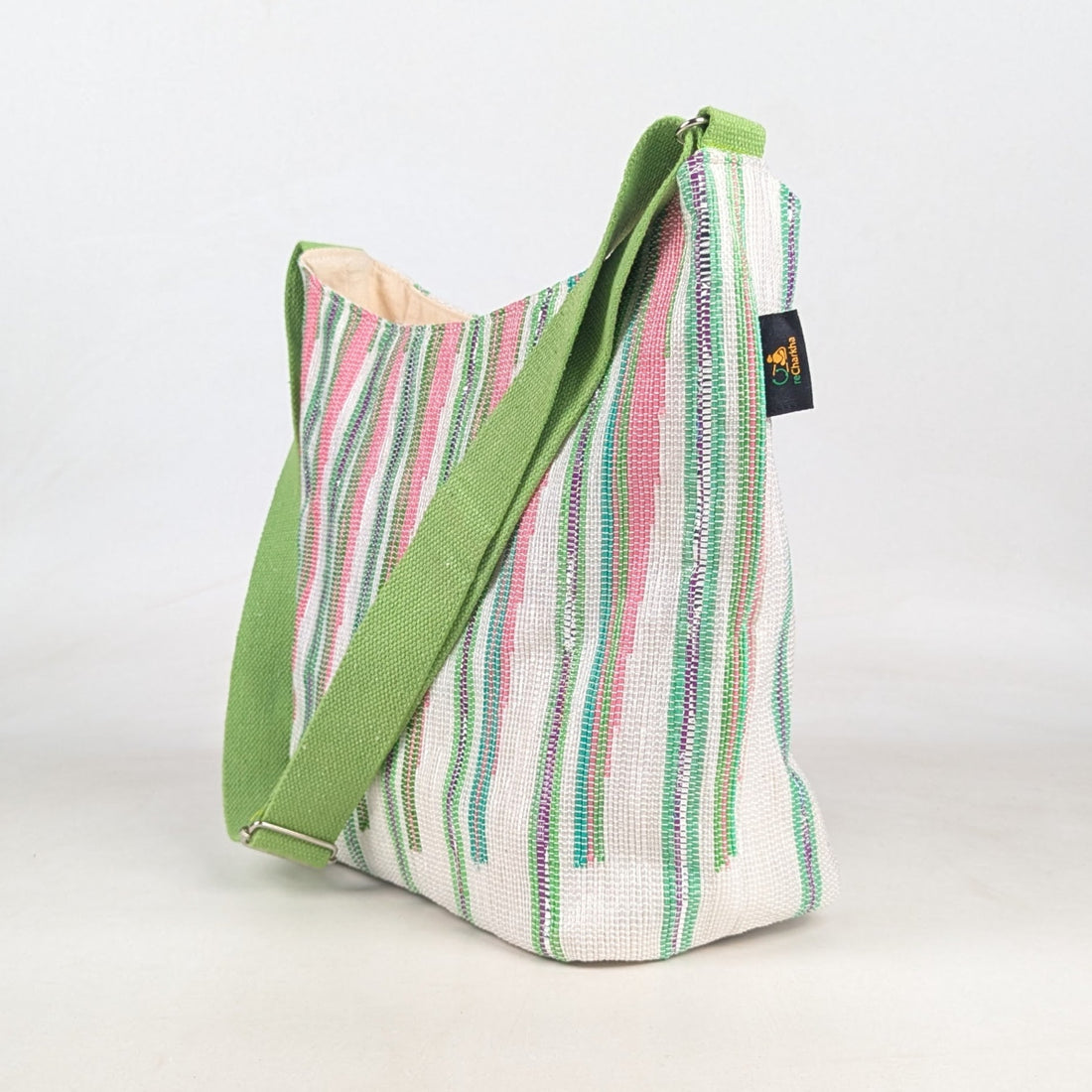 Upcycled Handcrafted Designer Eclipse Jhola Tote (EJD0526-006) PS_W