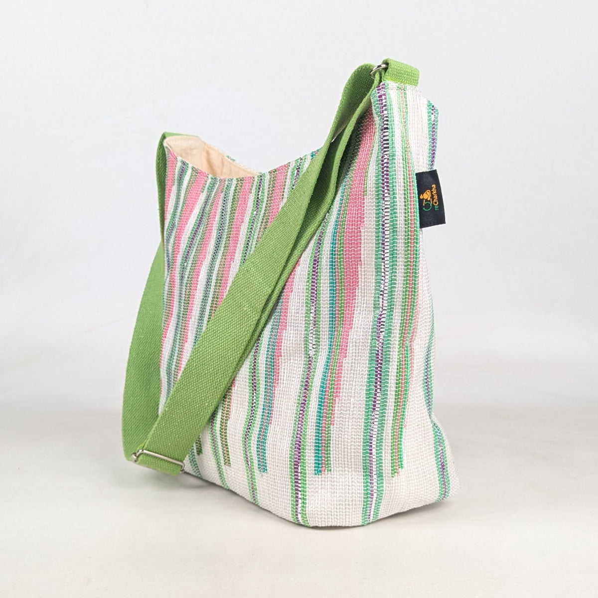 Upcycled Handcrafted Designer Eclipse Jhola Tote (EJD0526-006) PS_W