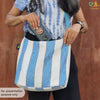 Upcycled Handwoven Eclipse Jhola bag Impact