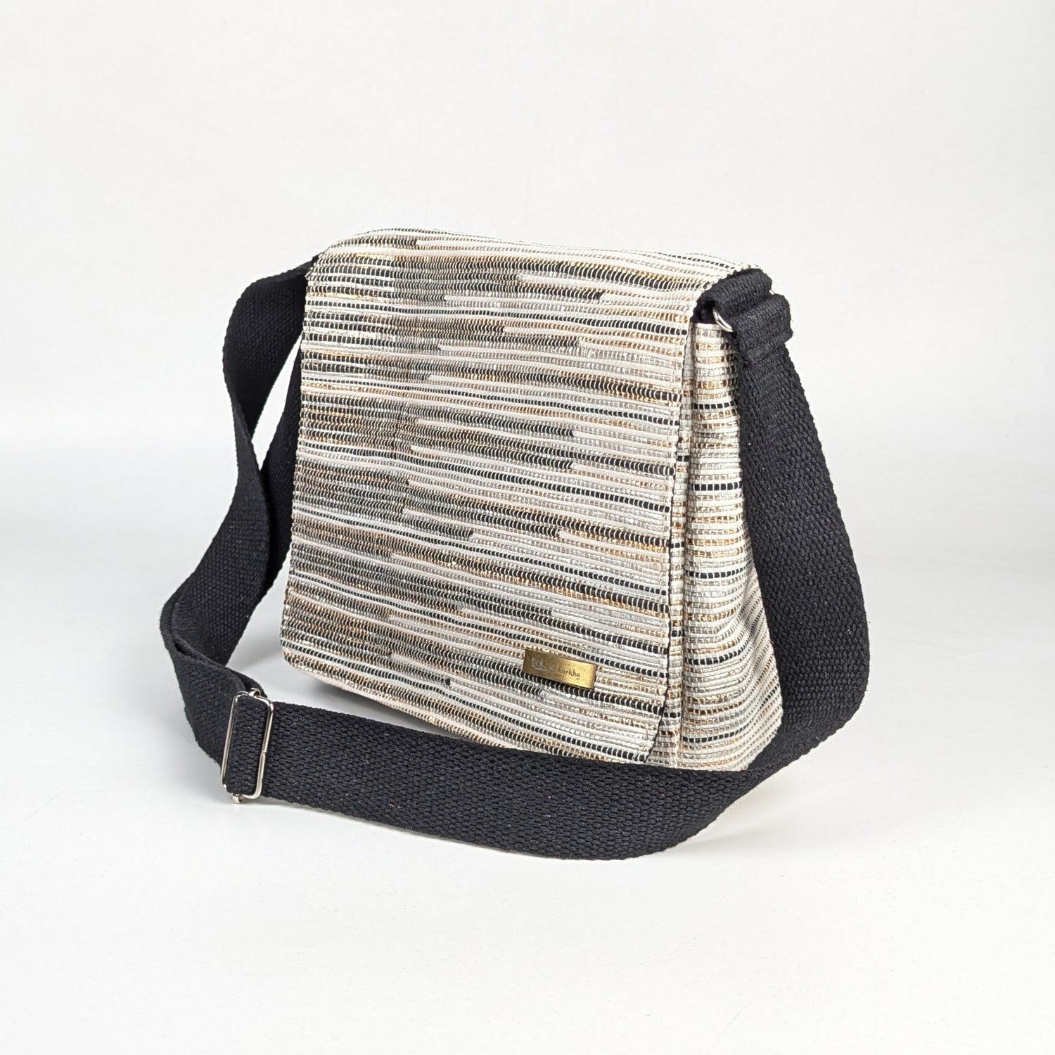 Exclusive Upcycled Handcrafted Designer Messenger Bag (MBD0826-003)