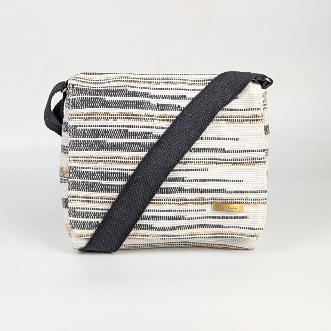 Exclusive Upcycled Handcrafted Designer Messenger Bag (MBD0826-004)