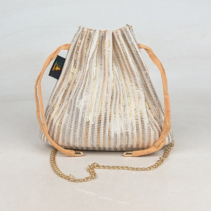 Exclusive Upcycled Handcrafted Potli Sling (PS0726-014) 