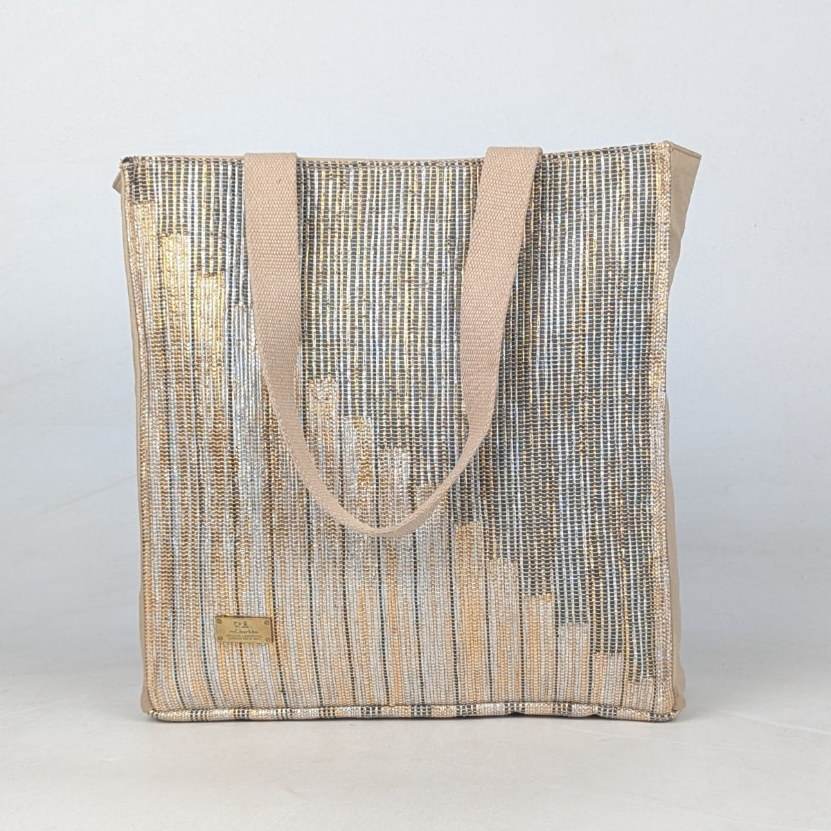 Exclusive Upcycled Handcrafted Urban Tote (UT0826-007) [for 14" laptop]