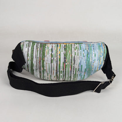 Upcycled Handwoven Fanny Pack (FP0126-002) PS_W