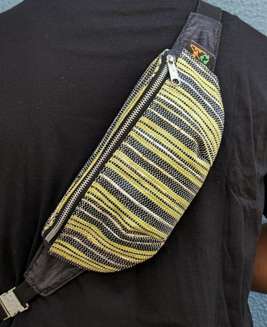 (FP0324-104) Upcycled Handwoven Fanny Pack