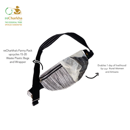 Upcycled Handcrafted Fanny Pack (FP0626-002) PS_W