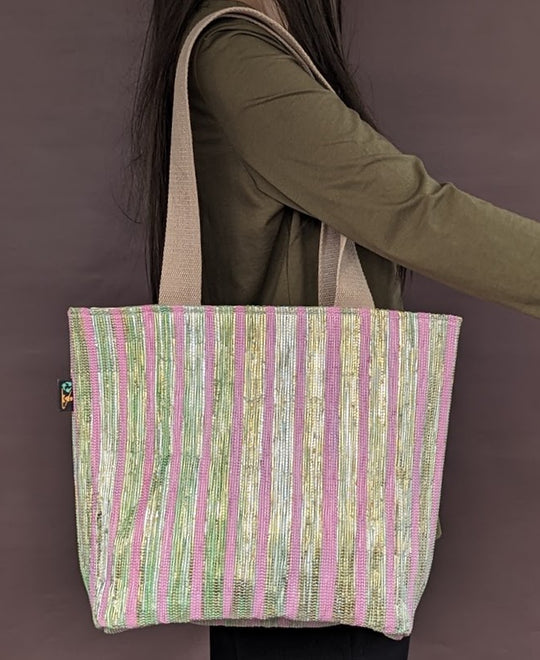 Upcycled Handwoven Shopper Tote (ST0424-027) PS_W