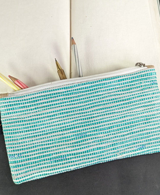 Upcycled Handwoven Pencil Pouch (PP0524-005) PS_W