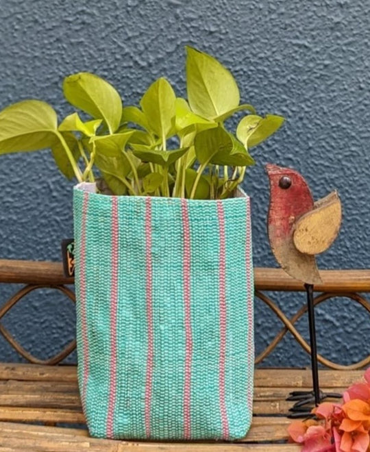 Upcycled Handwoven Grow Pot Medium (GPM0424-009) PS_W