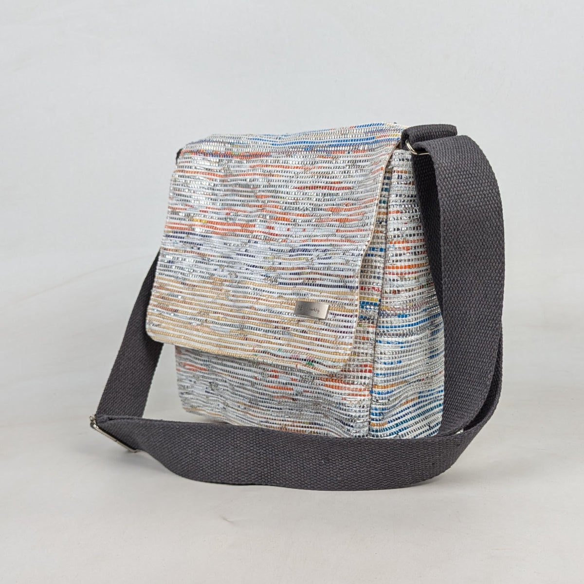Upcycled Handcrafted Messenger Bag (MB0526-003) PS_W