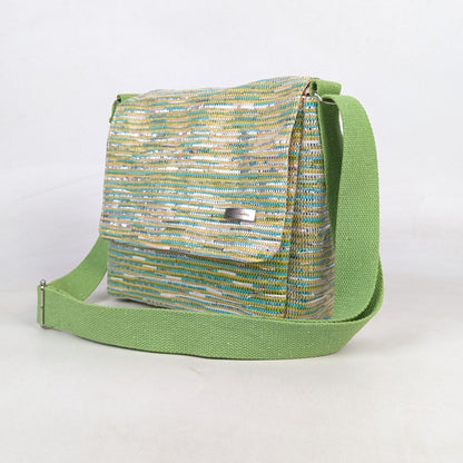 Upcycled Handcrafted Messenger Bag (MB0526-004) PS_W