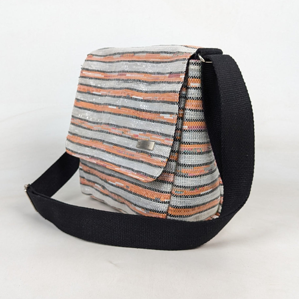 Upcycled Handcrafted Messenger Bag (MB0526-006) PS_W