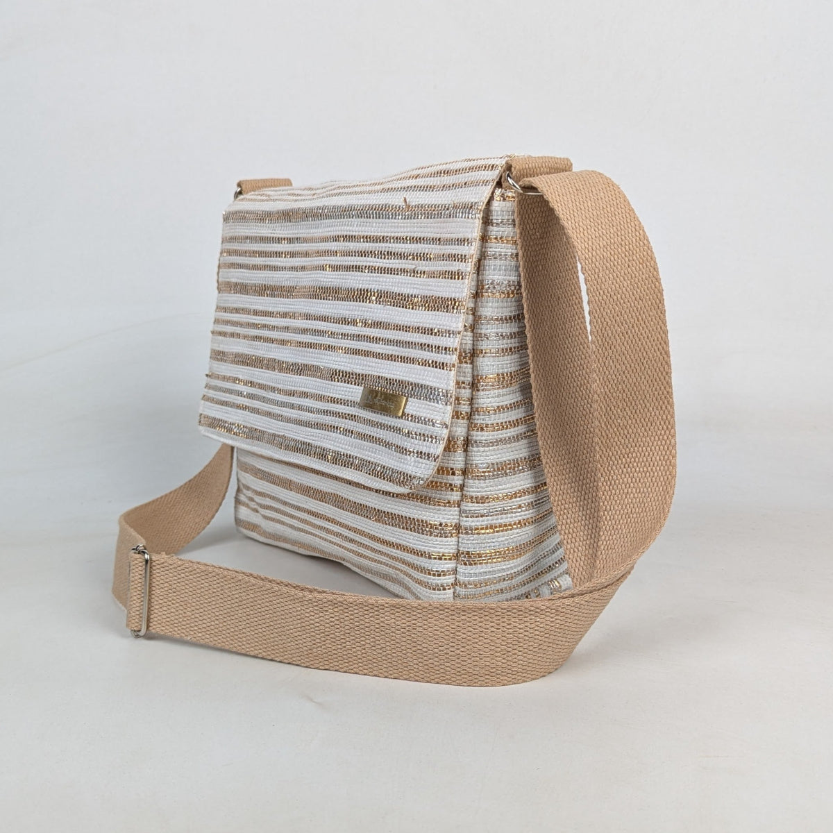 Premium Upcycled Handcrafted Messenger Bag (MB0526-011) PS_W
